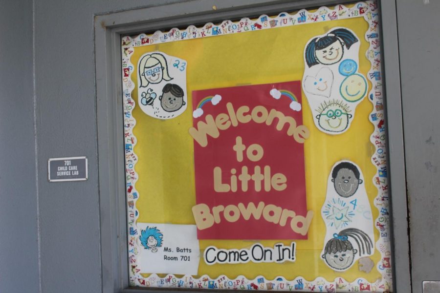 Welcome sign outside of Little Broward