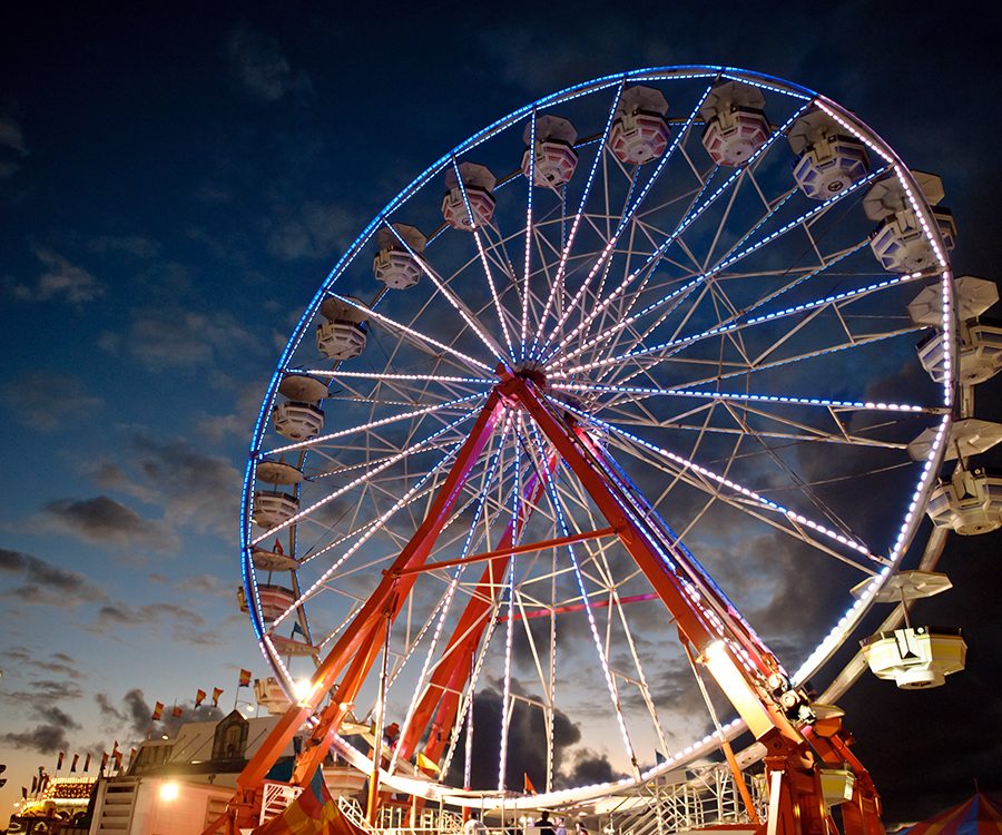 Ferris wheel at last years fair