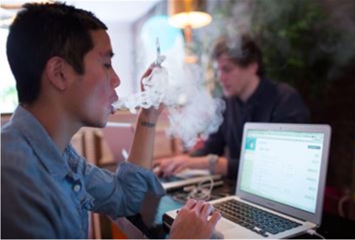 Teens Using E-Cigarettes