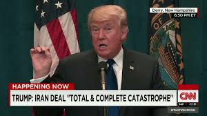 Trump pulls out of Iran deal early Tuesday.