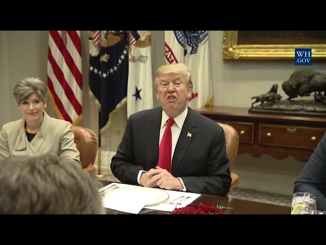 Trump making a hissing sound during a conference when asked about about Supreme Court nominee Brett Kavanaugh.