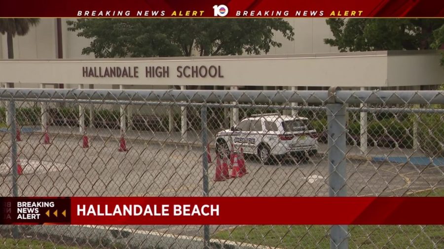 Hallandale+High+School+on+Lockdown