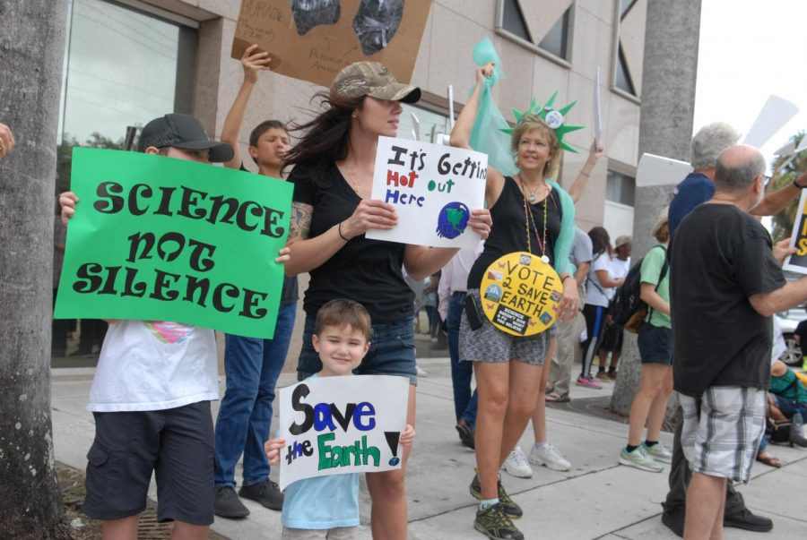 Young Children protesting at the Global Youth Climate Strike on September 20, 2019. 