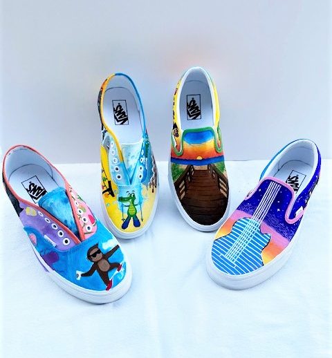 SBHS Art Students Decorate Vans Shoes in Effort to Win $25,000