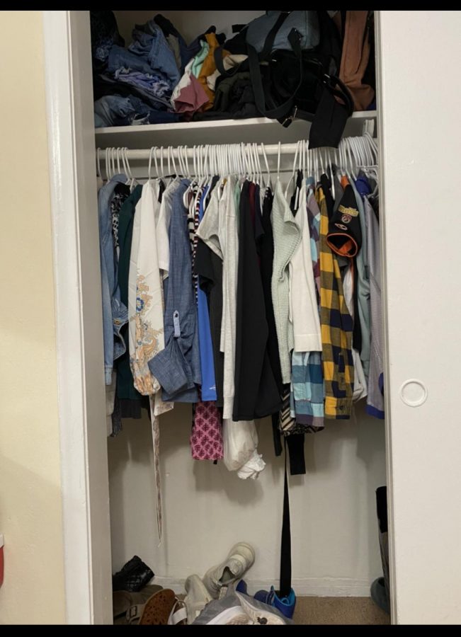 If your closet has gotten smaller or bigger it is most likely the boredom of quarantine. Some Americans buy sixty eight items of clothing a year but eighty percent are never worn. If your closet gives you anxiety or freaks you out, this might be a sign that your closet might need to be re-organize and edited (throw away things that you might not need or use anymore) and make your closet beautiful again. 