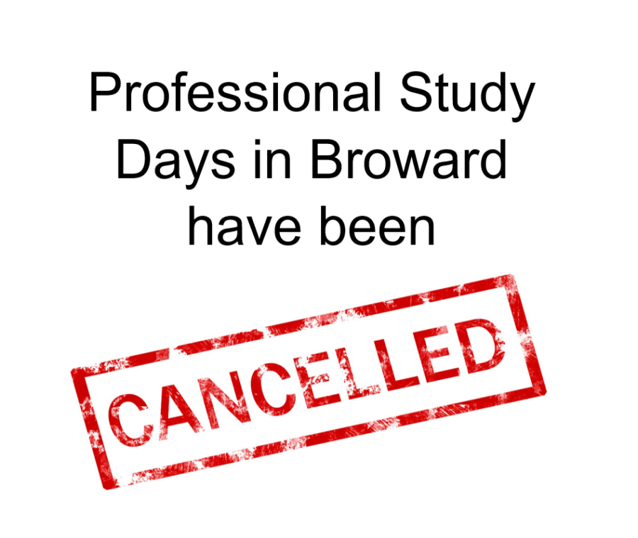 The Cancellation of Professional Study Days