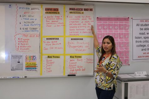 Ms. Alegrado talks about the objectives of her and what she wants her students to achieve.