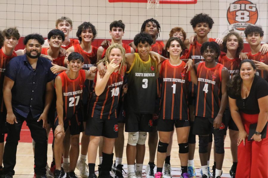 SBHS Boys Volleyball Group Photo