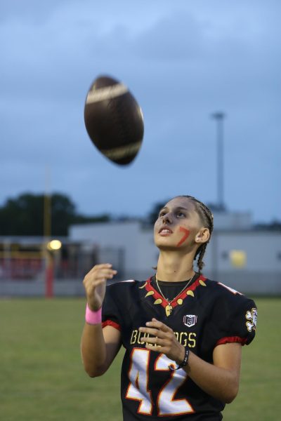 SBHS First Girl on the Football Team